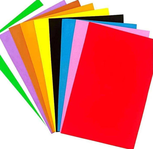 Colorful Foam Sheets – Soft EVA Sheets for Kids DIY Crafts, School & Art Projects