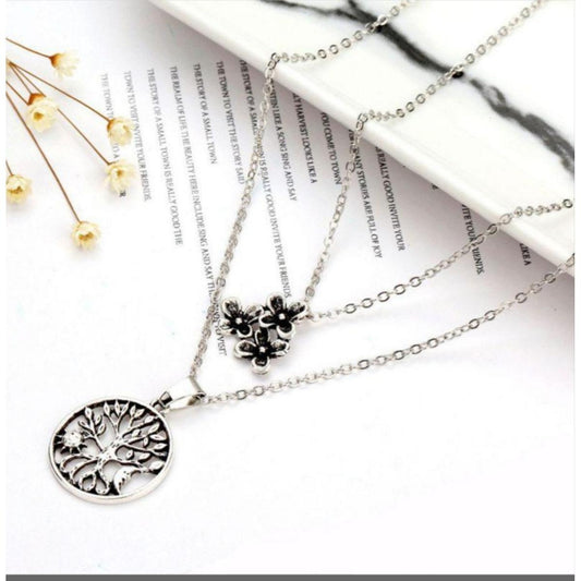 New Fashion Multilayer Full Diamond Star Pendant Necklace