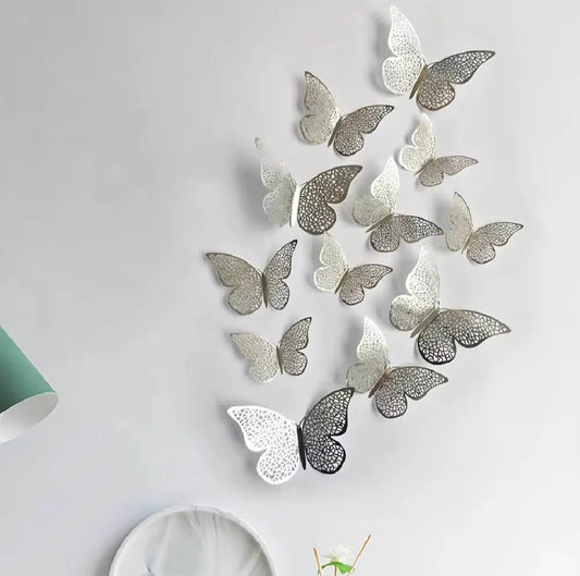 3D Butterfly Set for Mirror Decoration