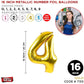 Alfabatic Balloons Aluminum high quality for Party Decoration