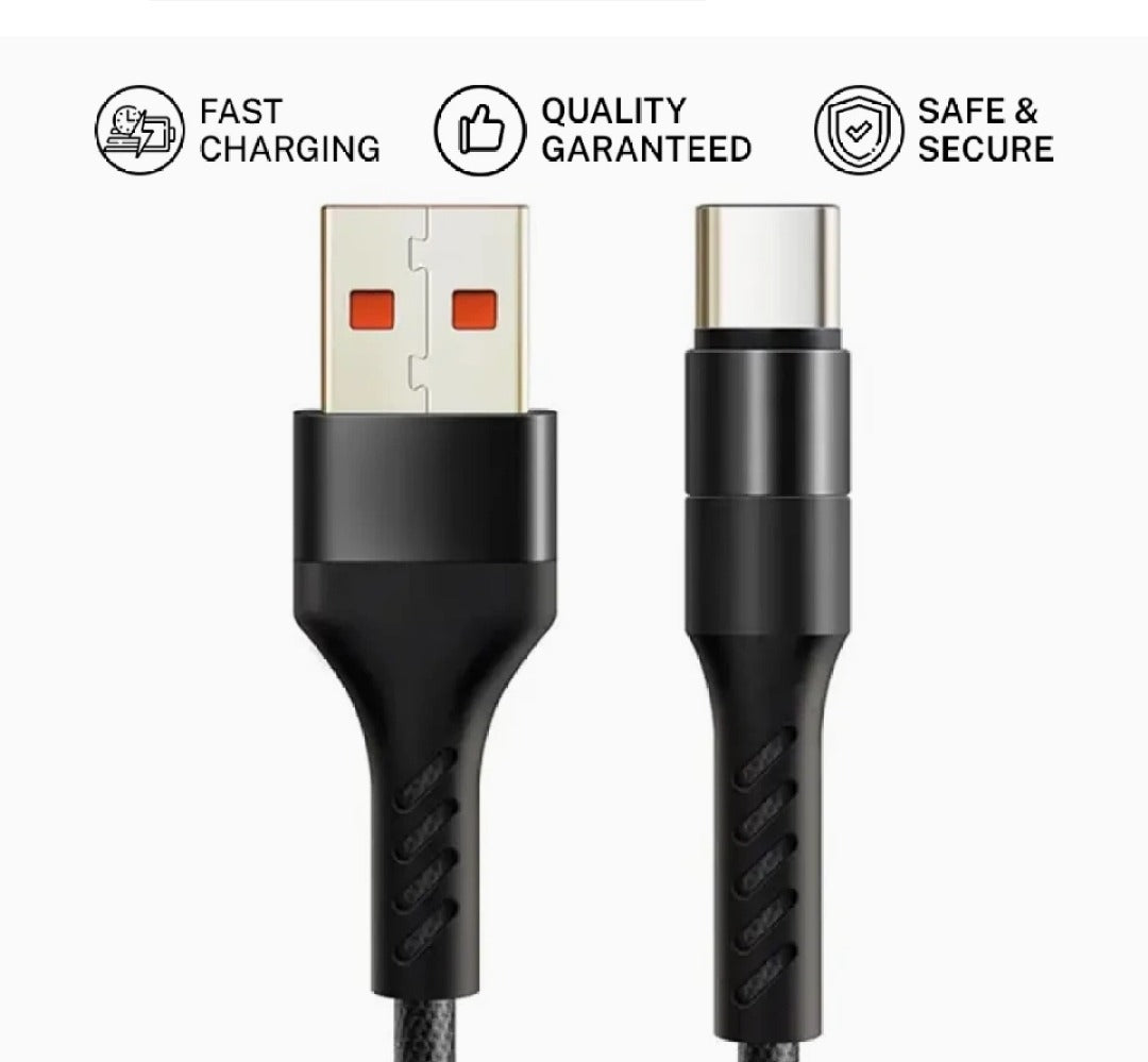Type C Fast Charging Cable 2 meter long wire