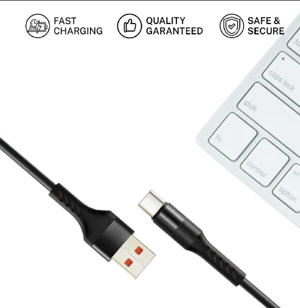 Type C Fast Charging Cable 2 meter long wire
