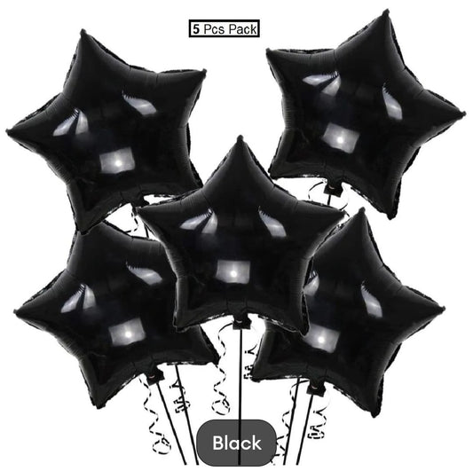 Star Shaped Foil Balloons for Birthday Party and  Wedding Ceremoney